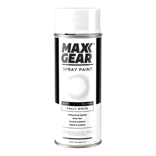 maxx gear rally white gloss